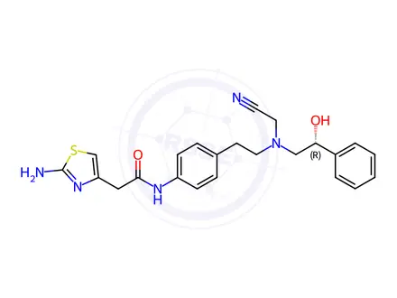 Chemical structure of Mirabegron Impurity 114