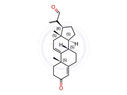 Chemical structure of Progesterone Impurity 155