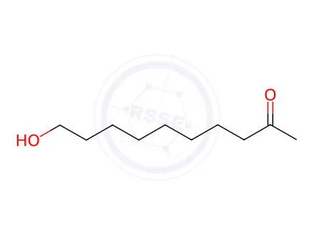Chemical structure of 10-Hydroxy-2-decanone