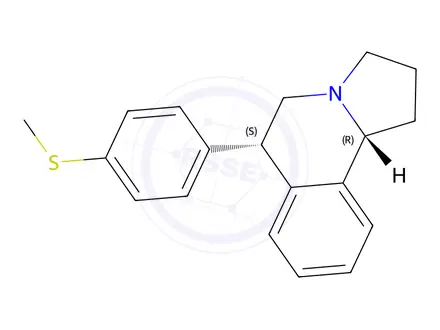 Chemical structure of (±)-McN 5652