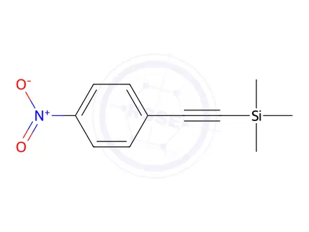 Chemical structure of Trimethyl((4-nitrophenyl)ethynyl)silane