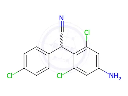 Chemical structure of Diclazuril Impurity 5 (Diclazuril EP Impurity E)