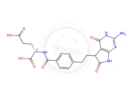 Chemical structure of Pemetrexed Impurity 7