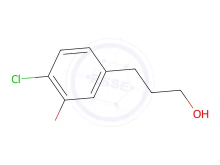 Chemical structure of 3-(4-Chloro-3-methoxyphenyl)propan-1-ol
