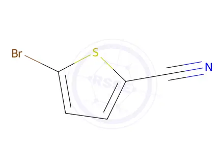 Chemical structure of 5-BROMO-2-THIOPHENECARBOXYLIC ACID, NITRILE