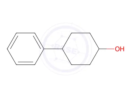 Chemical structure of Cis-4-Phenylcyclohexan-1-ol