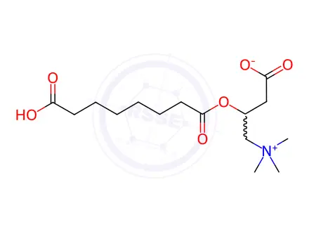 Chemical structure of (L)-Suberyl Carnitine