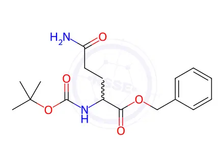 Chemical structure of Glutamine Impurity 71