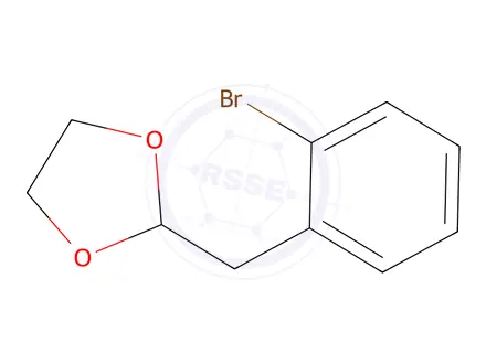 Chemical structure of 1-Bromo-2-(1,3-dioxolan-2-ylmethyl)benzene