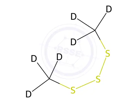 Chemical structure of Dimethyl-d6 Trisulfide