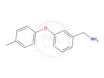 Chemical structure of 3-(4-Methylphenyloxy)benzylamine Hydrochloric Acid Salt