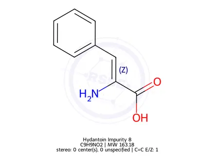 Chemical structure of Hydantoin Impurity 65