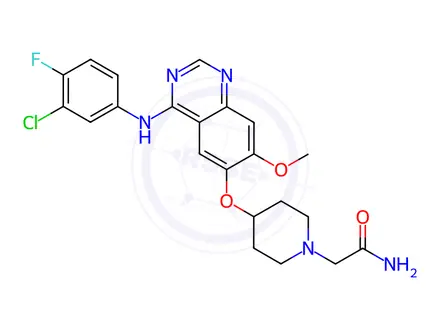 Chemical structure of Sapitinib Impurity 15