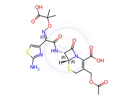 Chemical structure of Ceftazidime Impurity 167