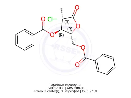 Chemical structure of Sofosbuvir Impurity 230