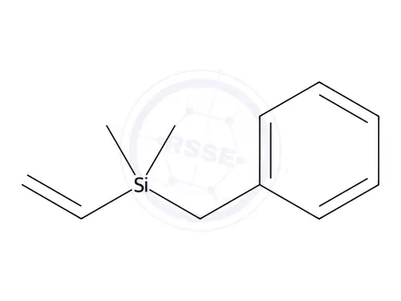 Chemical structure of Benzene, [(ethenyldimethylsilyl)methyl]-