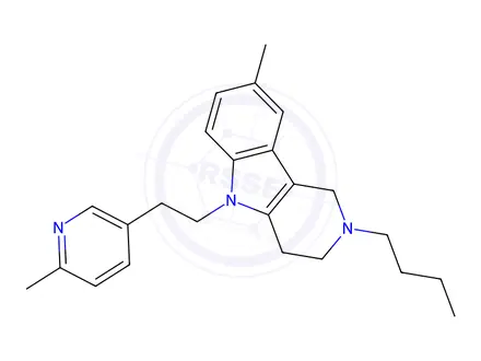 Chemical structure of Dimebon Impurity 18