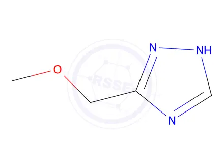 Chemical structure of 5-(methoxymethyl)-1H-1,2,4-triazole