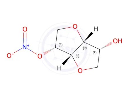 Chemical structure of Isosorbide Dinitrate Impurity 1