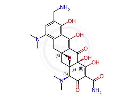 Chemical structure of Omacycline Impurity 19