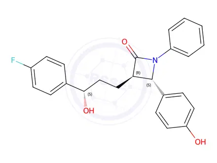 Chemical structure of Ezetimibe Impurity E