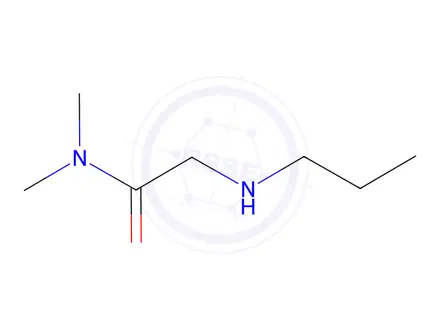 Chemical structure of N,N-dimethyl-2-(propylamino)acetamide