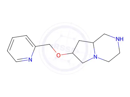 Chemical structure of 7-(Pyridin-2-ylmethoxy)octahydropyrrolo[1,2-a]pyrazine