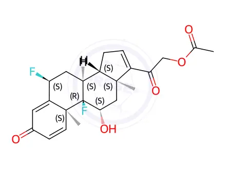 Chemical structure of Difluprednate Impurity 16