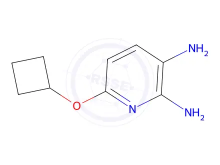 Chemical structure of 6-Cyclobutoxypyridine-2,3-diamine