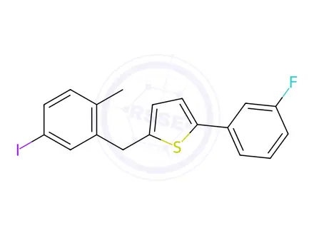 Chemical structure of Canagliflozin Impurity 252