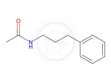 Chemical structure of N-(3-Phenylpropyl)acetamide