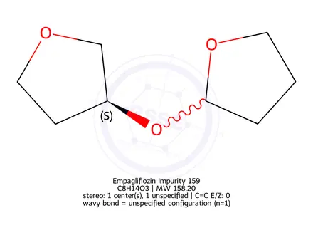 Chemical structure of Empagliflozin Impurity 583