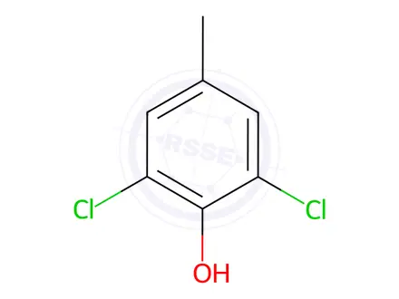 Chemical structure of 2,6-Dichloro-4-methylphenol