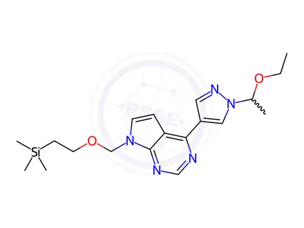 Chemical structure of Baricitinib Impurity 233