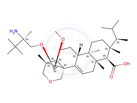 Chemical structure of Ibrexafungerp Impurity 1