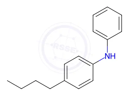 Chemical structure of 4-Butyl-N-phenylaniline