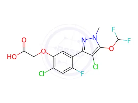 Chemical structure of Pyraufen