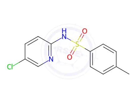 Chemical structure of N-(5-Chloro-pyridin-2-yl)-4-methyl-benzenesulfonamide