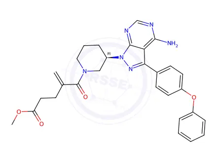 Chemical structure of Ibrutinib Impurity 65