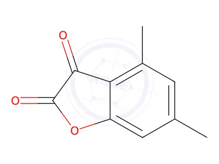 Chemical structure of 4,6-DiMethylbenzofuran-2,3-dione