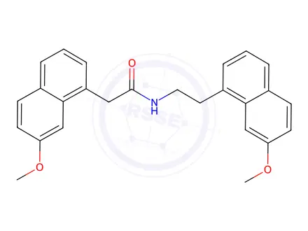 Chemical structure of Agomelatine Impurity 93