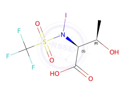 Chemical structure of N-Desmethyl N-Ethyl Sertraline