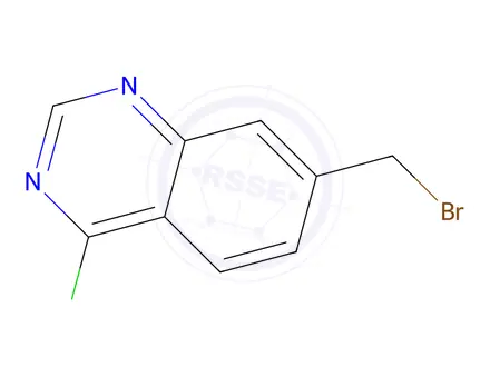 Chemical structure of 7-(Bromomethyl)-4-chloroquinazoline