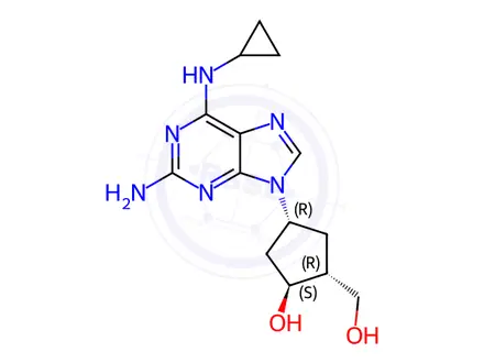 Chemical structure of Abacavir Impurity 21