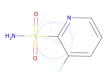 Chemical structure of 3-fluoropyridine-2-sulfonamide