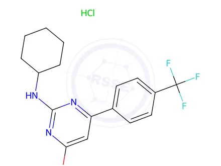 Chemical structure of SSD114 hydrochloride