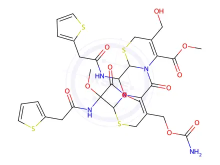 Chemical structure of Cefoxitin Impurity 48