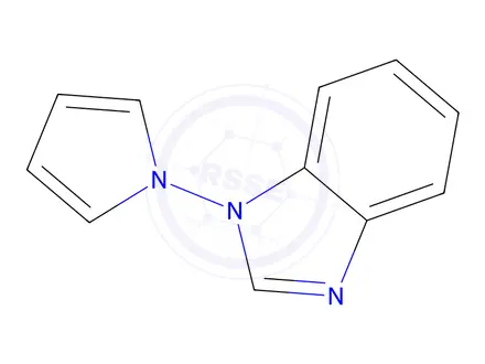 Chemical structure of 1-(1H-Pyrrol-1-yl)-1H-benzo[d]imidazole