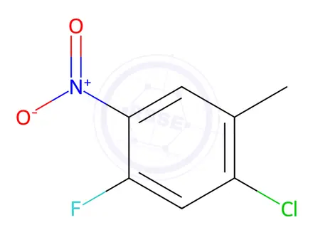 Chemical structure of 2-Chloro-4-fluoro-5-nitrotoluene