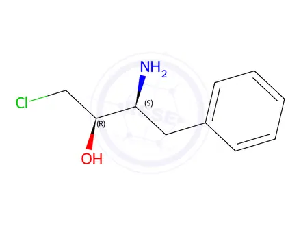 Chemical structure of (2R,3S)-3-Amino-1-chloro-4-phenylbutan-2-ol